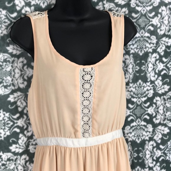 Crochet Peach Sundress by Very J Size M - Picture 15 of 15
